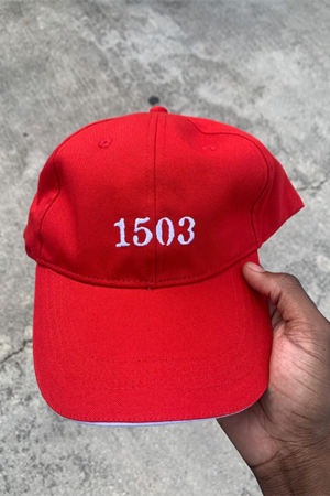 Red 1503 Hat