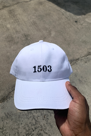 White 1503 Hat