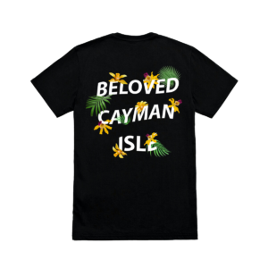 Black “BELOVED CAYMAN ISLE” T Shirt