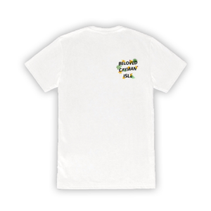 White “BELOVED CAYMAN ISLE” T Shirt