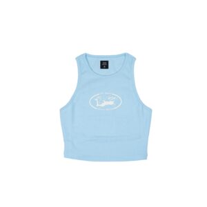 Sky Blue 1503 Crop Top