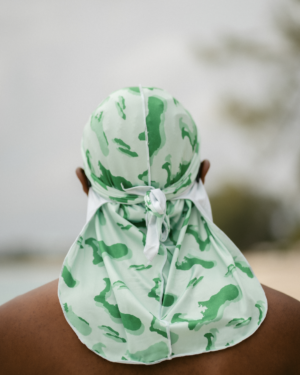 Green “CAYMAN CAMO” 1503 Durag