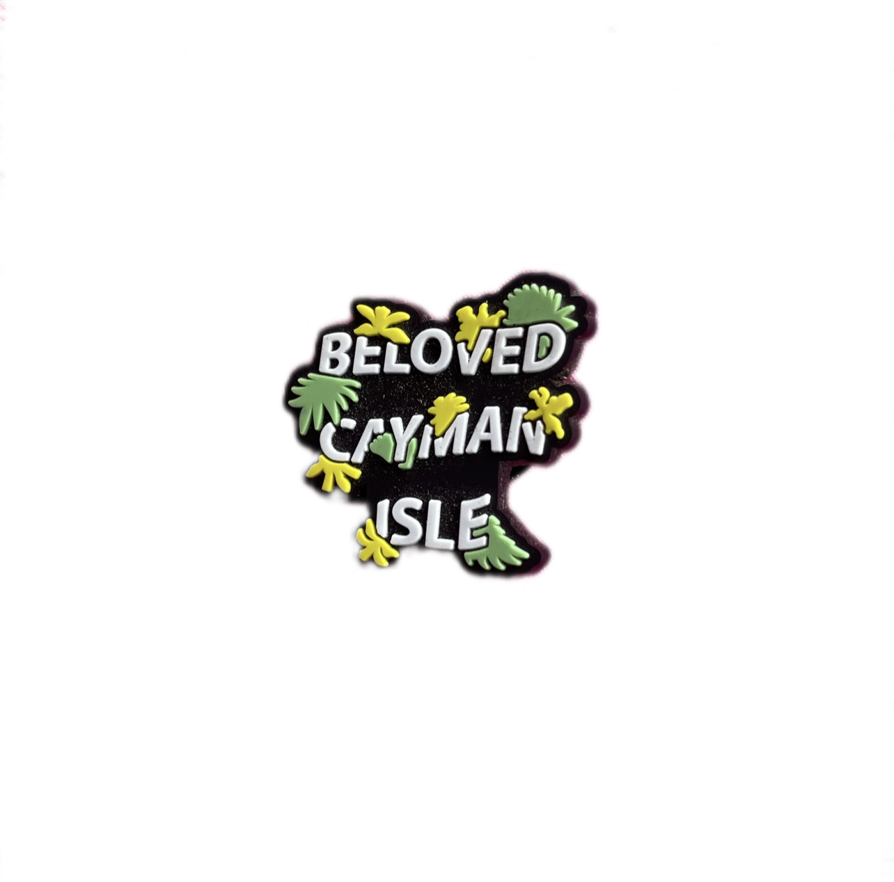 “BELOVED CAYMAN ISLE” Croc Charm