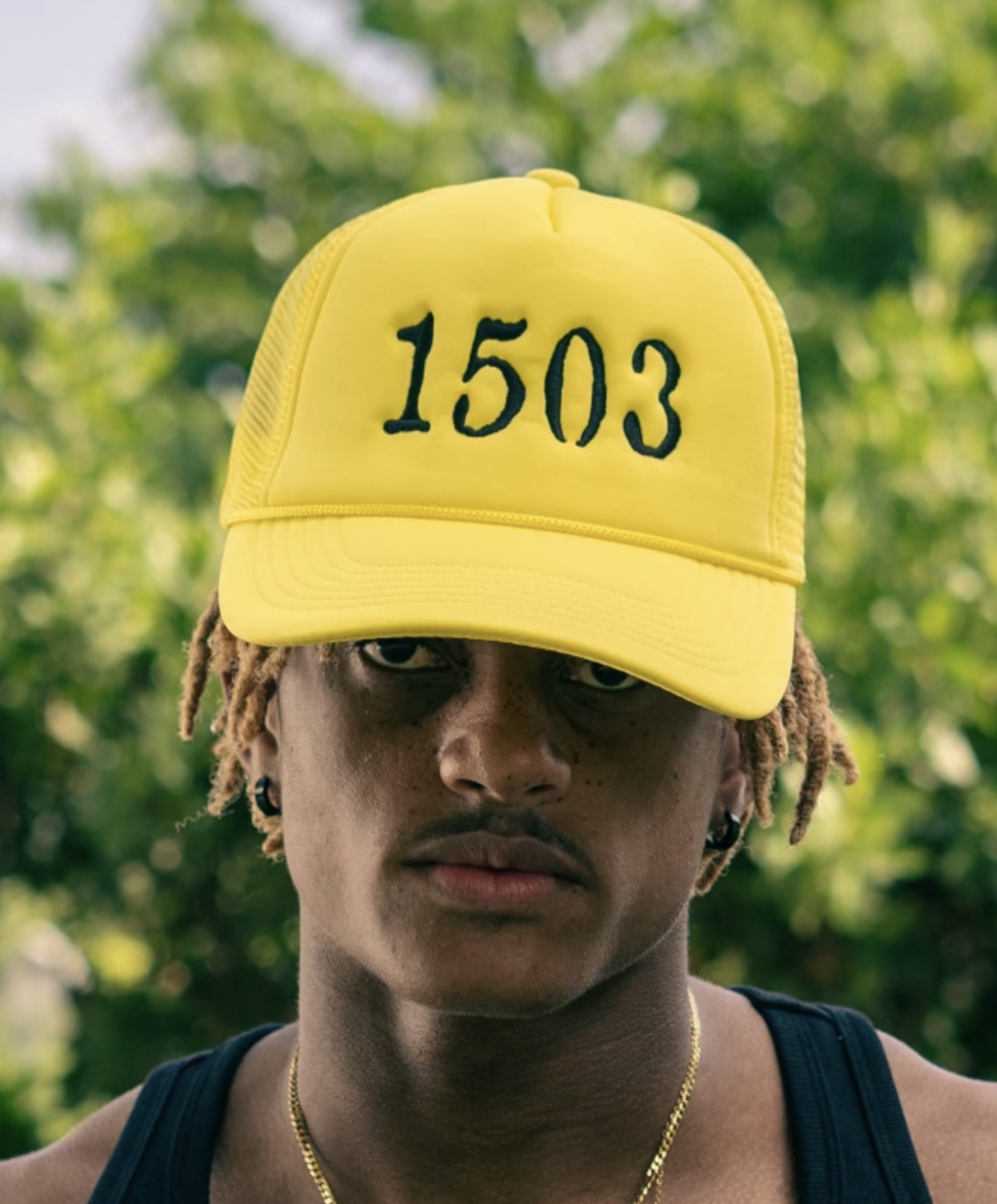 Yellow 1503 Trucker Hat