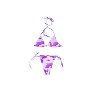 Purple Cayman Camo Bikini