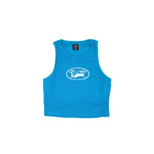 Royal Blue Crop Top