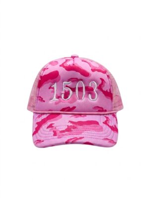 Pink Cayman Camo Trucker Hat