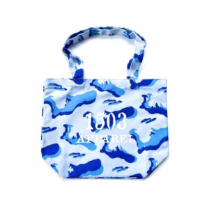 Blue Cayman Camo Tote Bag